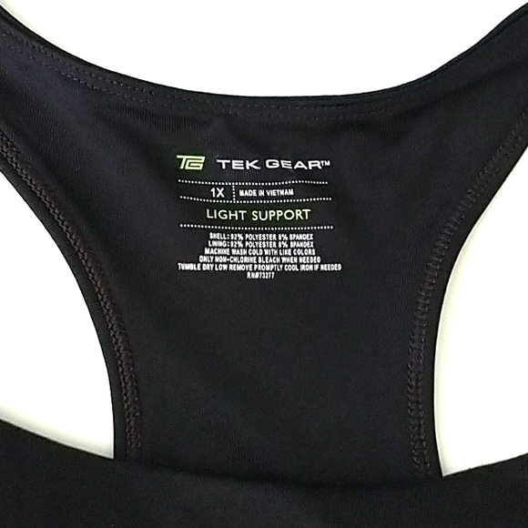 Tek Gear Sport Bra 1X - Picture 3 of 8
